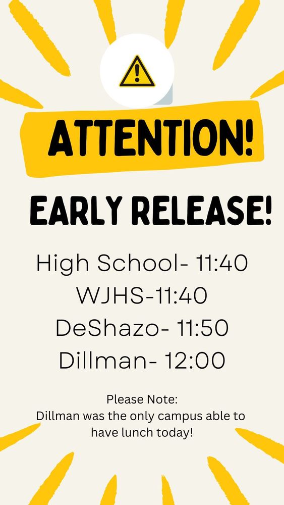 Early release