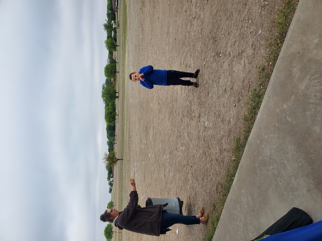 bubbles with Mrs. Gover